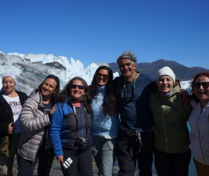 Iracy Texeira, Carmen Castillo, Andrea Romo, Eli Aqueveque, María Olga Monje, Fabiola Gálvez & Ricardo Astorga