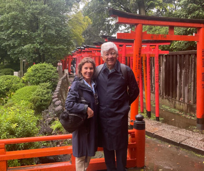 Virginia Leiva y Alberto Calderón