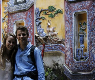 Tristán Lecrivain y María José Marinovic