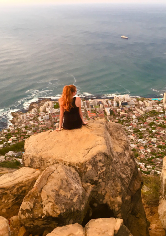 Trekking a Lions Head 