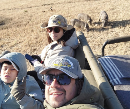 Katherine Suazo, Manuel Arriagada y su hijo Ulises