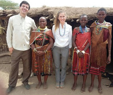 Angeles Undurraga y Nicolás Gómez